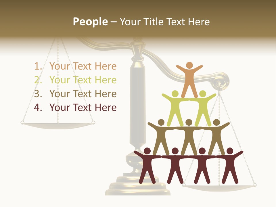 Libra/Scale PowerPoint Template
