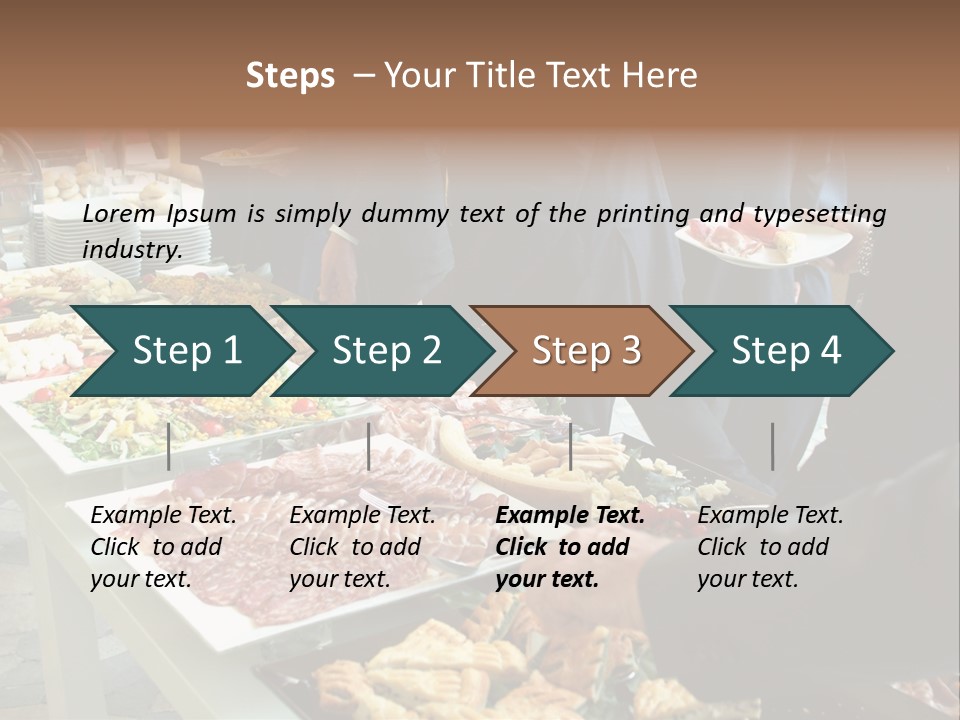 Catering Food PowerPoint Template