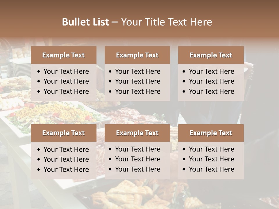 Catering Food PowerPoint Template
