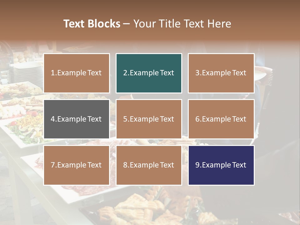 Catering Food PowerPoint Template