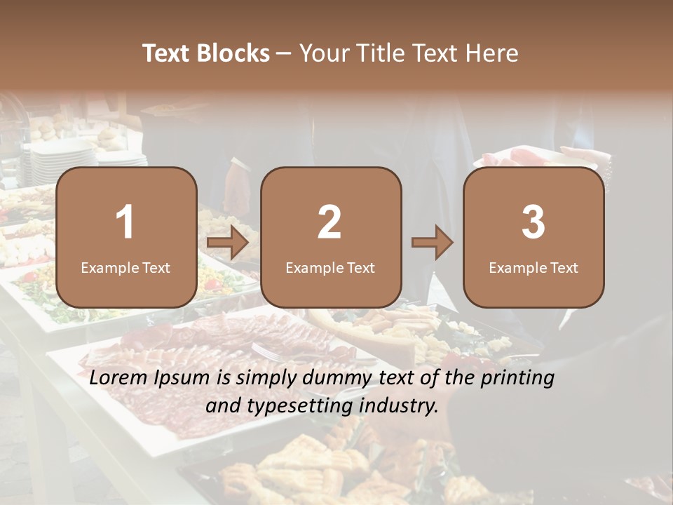 Catering Food PowerPoint Template