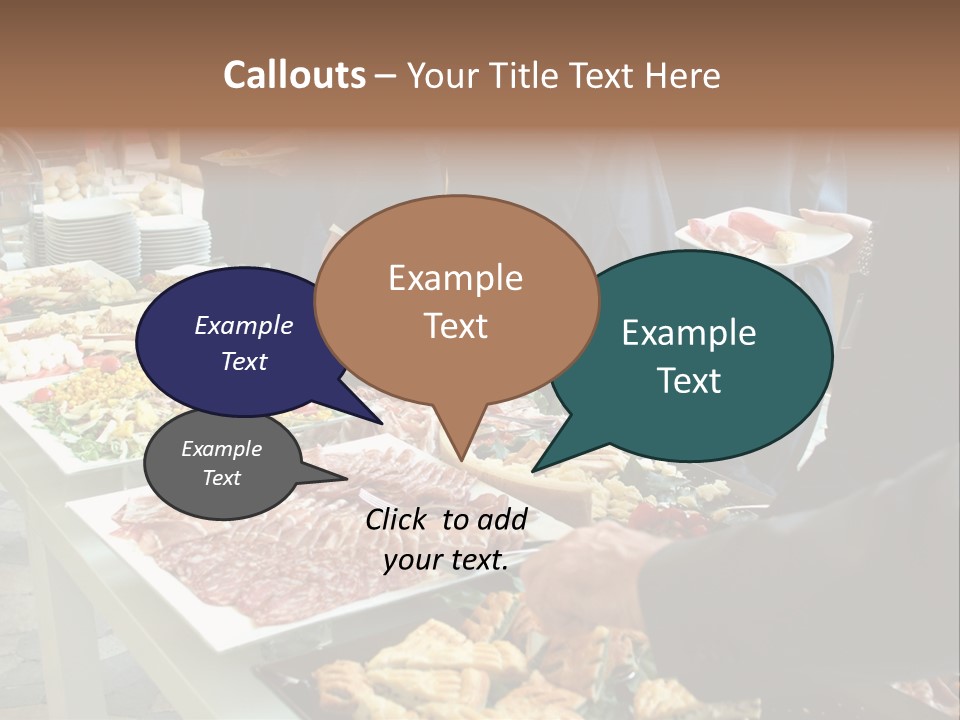 Catering Food PowerPoint Template