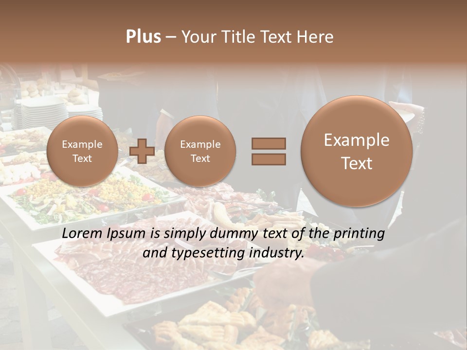 Catering Food PowerPoint Template