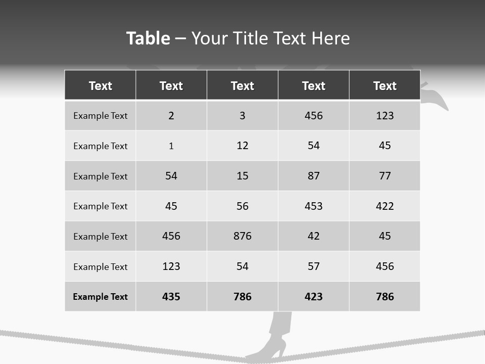 Vector Silhouette Graphic Depicting Concept: Woman Balancing Work And Home Stock Vector Illustration: PowerPoint Template