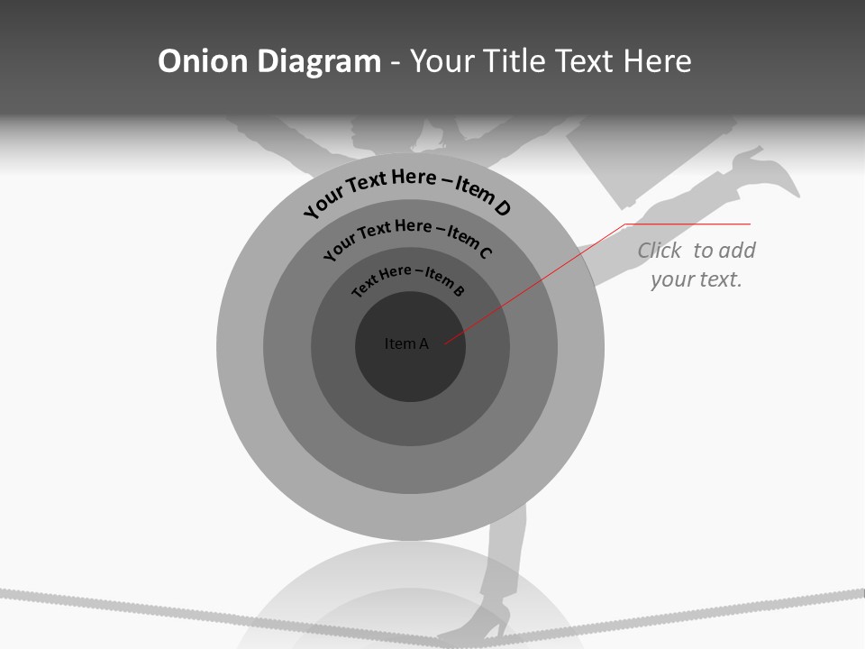 Vector Silhouette Graphic Depicting Concept: Woman Balancing Work And Home Stock Vector Illustration: PowerPoint Template