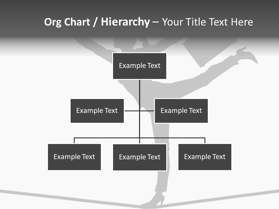 Vector Silhouette Graphic Depicting Concept: Woman Balancing Work And Home Stock Vector Illustration: PowerPoint Template