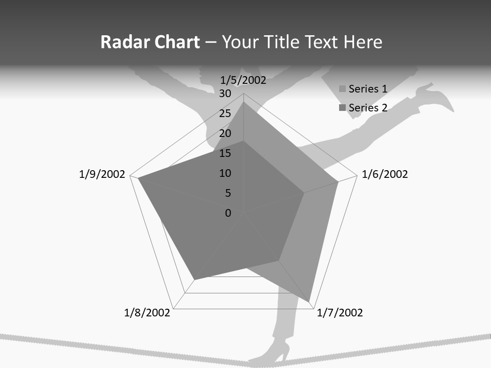 Vector Silhouette Graphic Depicting Concept: Woman Balancing Work And Home Stock Vector Illustration: PowerPoint Template