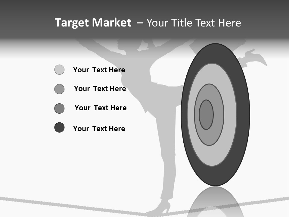 Vector Silhouette Graphic Depicting Concept: Woman Balancing Work And Home Stock Vector Illustration: PowerPoint Template