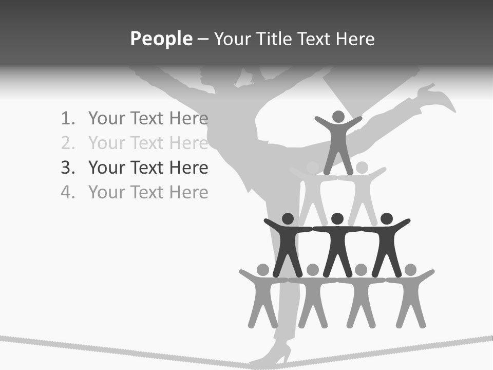 Vector Silhouette Graphic Depicting Concept: Woman Balancing Work And Home Stock Vector Illustration: PowerPoint Template