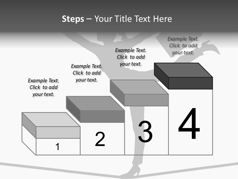 Vector Silhouette Graphic Depicting Concept: Woman Balancing Work And Home Stock Vector Illustration: PowerPoint Template