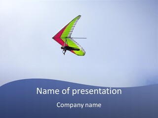 Hang Gliding PowerPoint Template