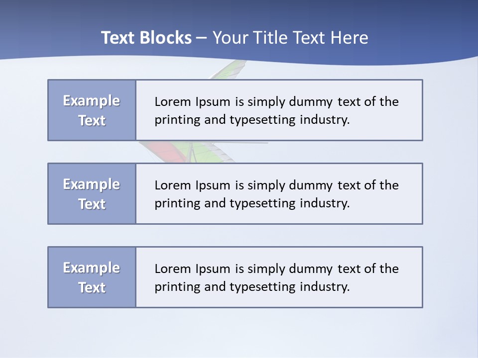 Hang Gliding PowerPoint Template