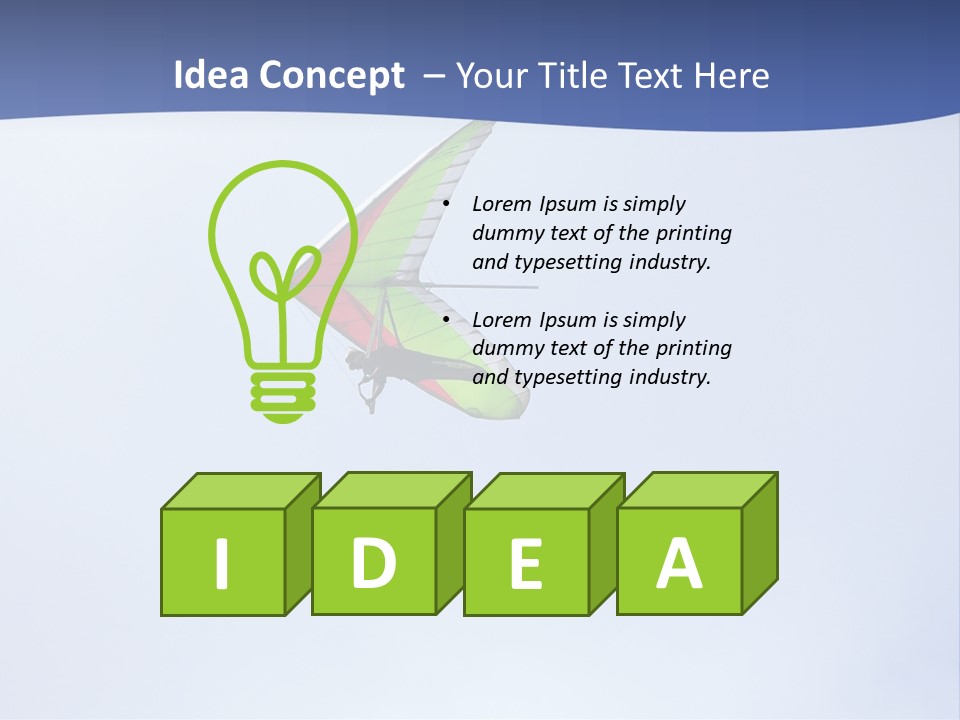 Hang Gliding PowerPoint Template