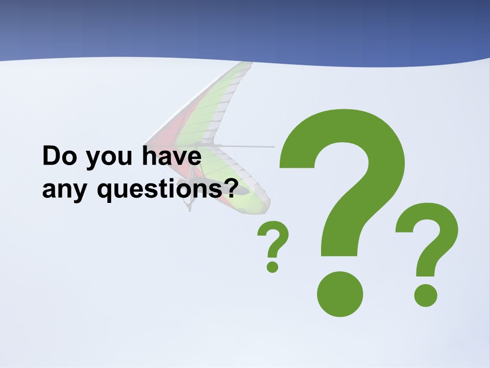 Hang Gliding PowerPoint Template