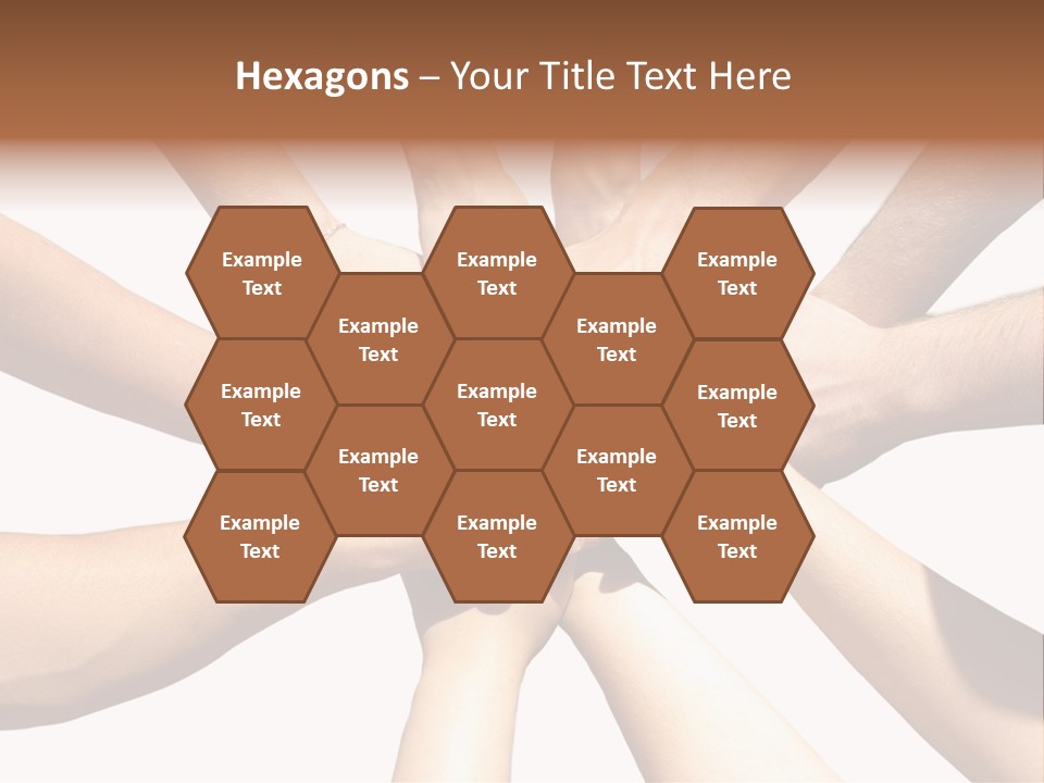 Hands Of My Friends PowerPoint Template