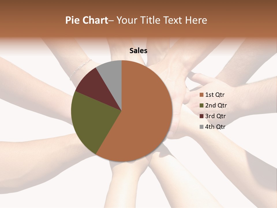 Hands Of My Friends PowerPoint Template