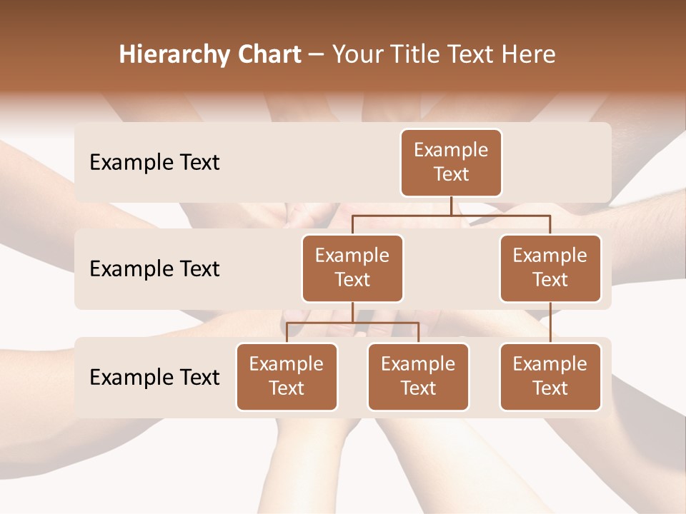 Hands Of My Friends PowerPoint Template