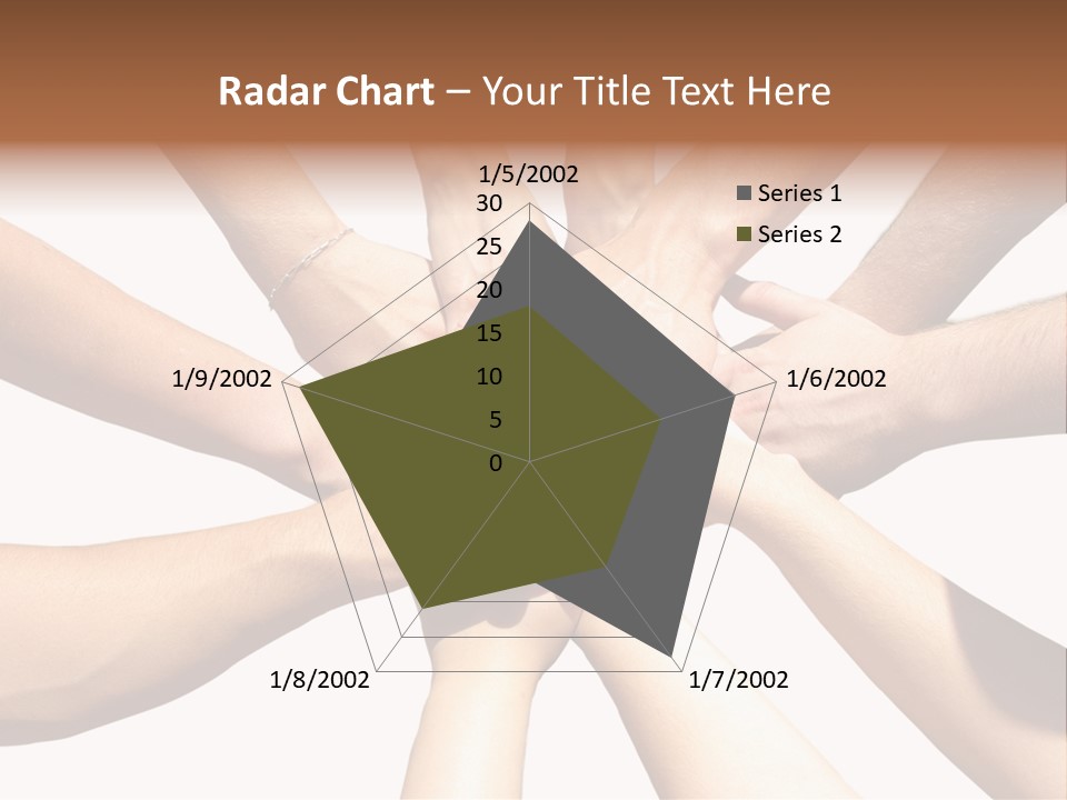 Hands Of My Friends PowerPoint Template