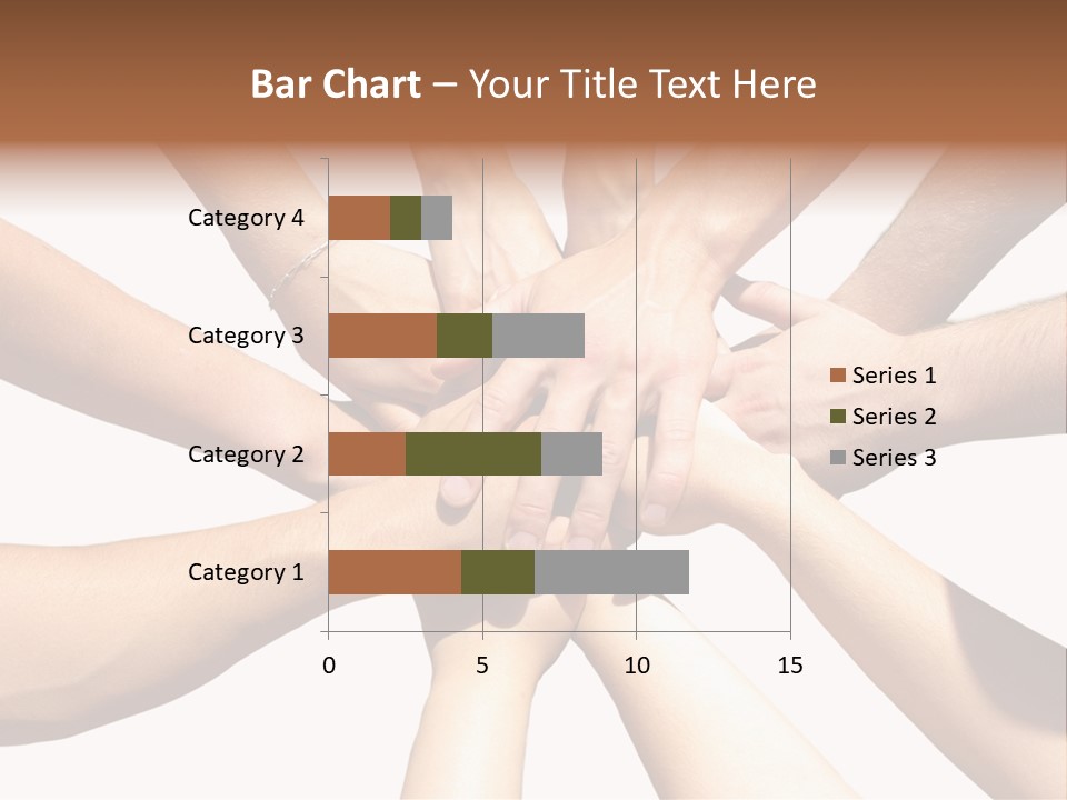 Hands Of My Friends PowerPoint Template