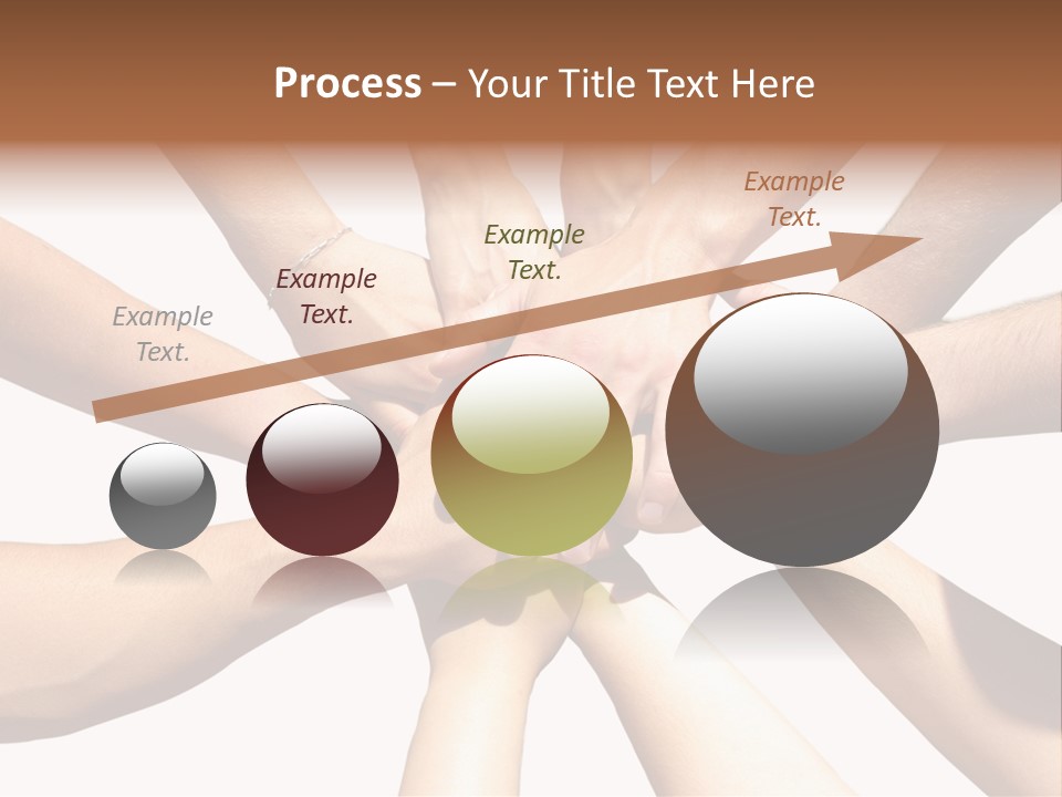 Hands Of My Friends PowerPoint Template