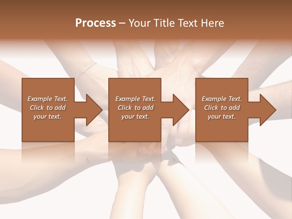 Hands Of My Friends PowerPoint Template
