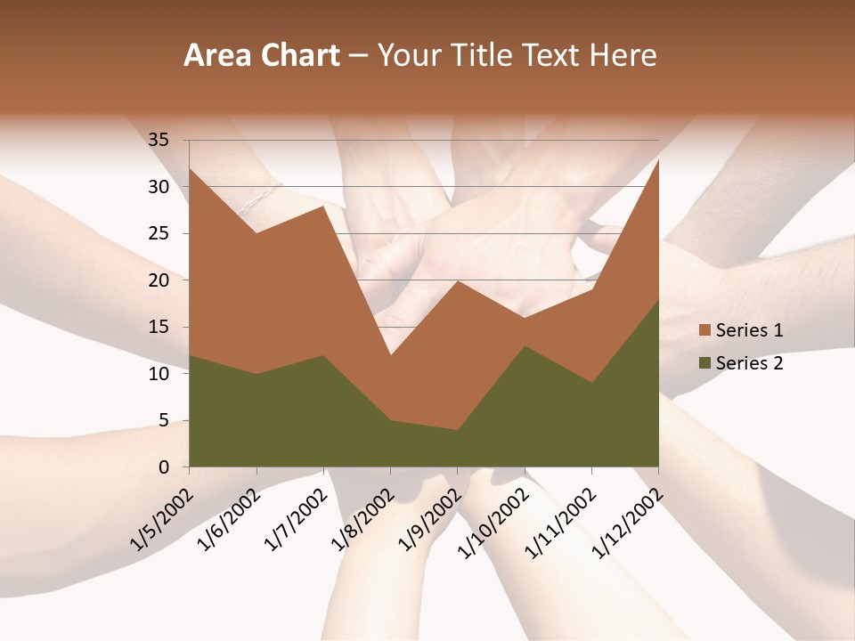 Hands Of My Friends PowerPoint Template