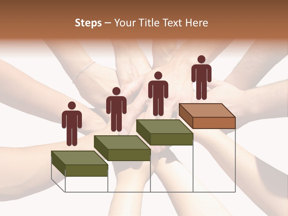 Hands Of My Friends PowerPoint Template