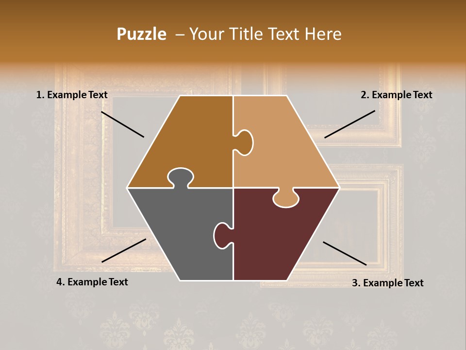 Gilded Frames PowerPoint Template