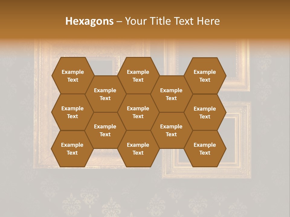 Gilded Frames PowerPoint Template
