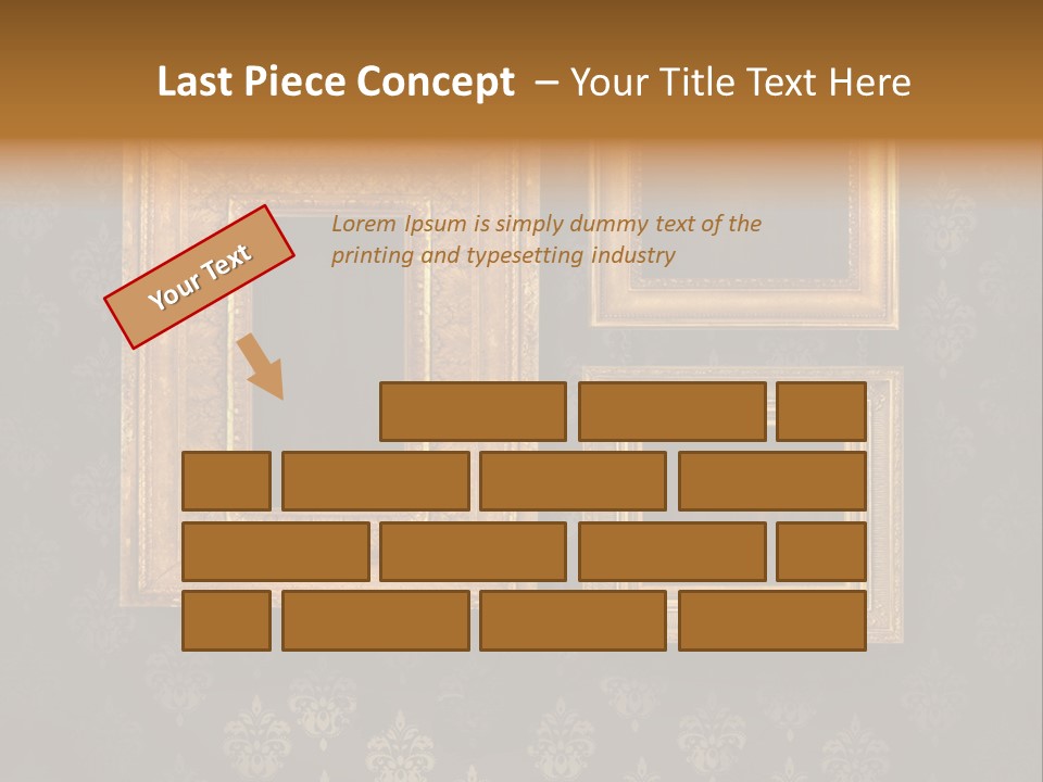 Gilded Frames PowerPoint Template