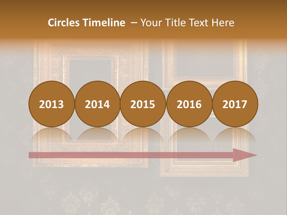 Gilded Frames PowerPoint Template