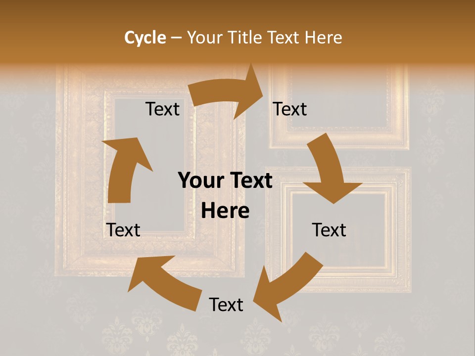 Gilded Frames PowerPoint Template