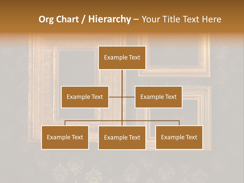 Gilded Frames PowerPoint Template