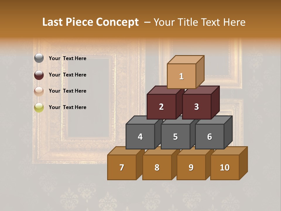 Gilded Frames PowerPoint Template