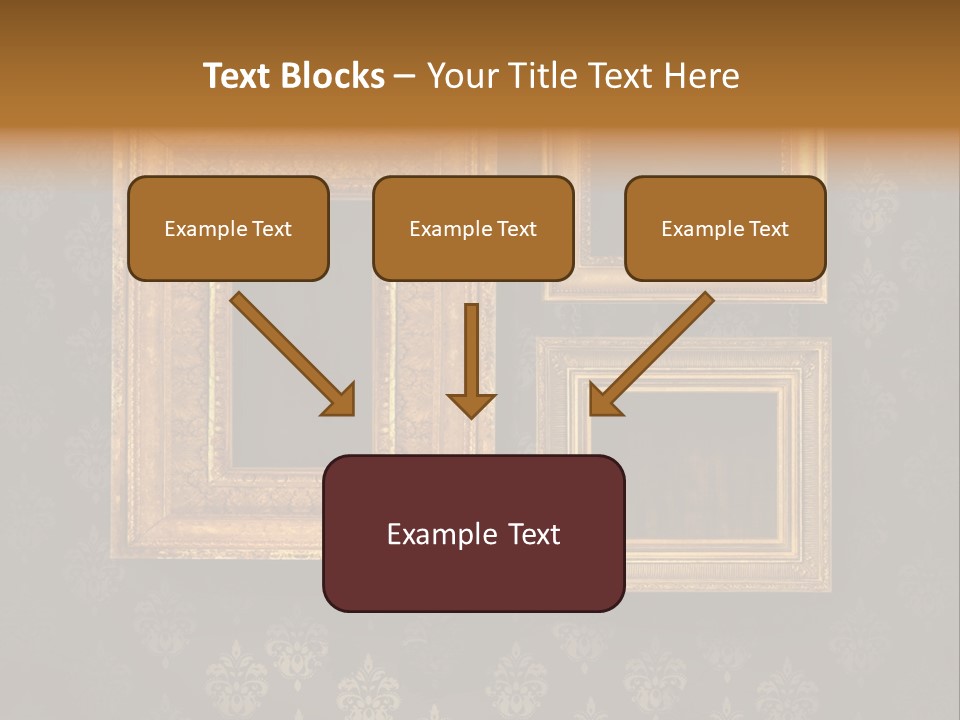 Gilded Frames PowerPoint Template