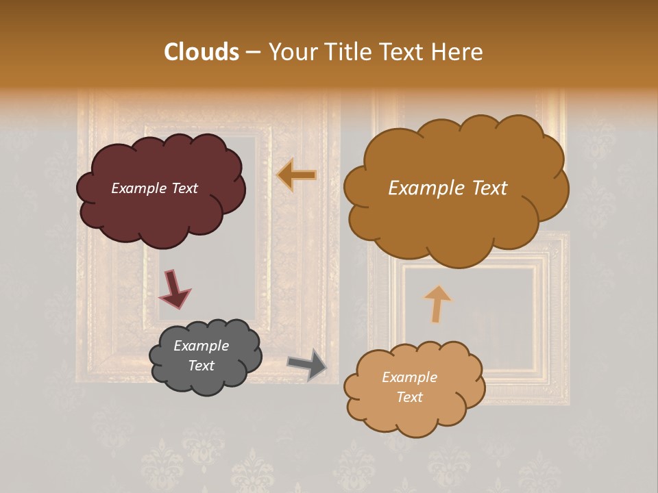 Gilded Frames PowerPoint Template