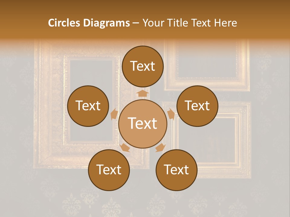 Gilded Frames PowerPoint Template