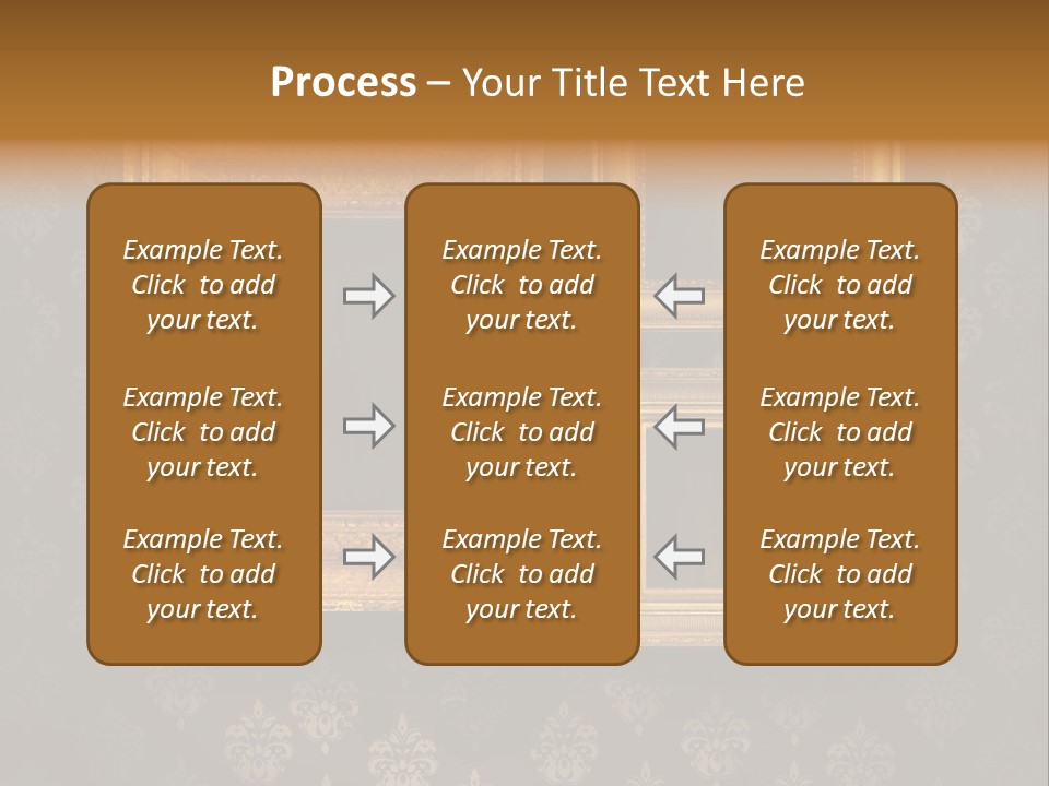 Gilded Frames PowerPoint Template