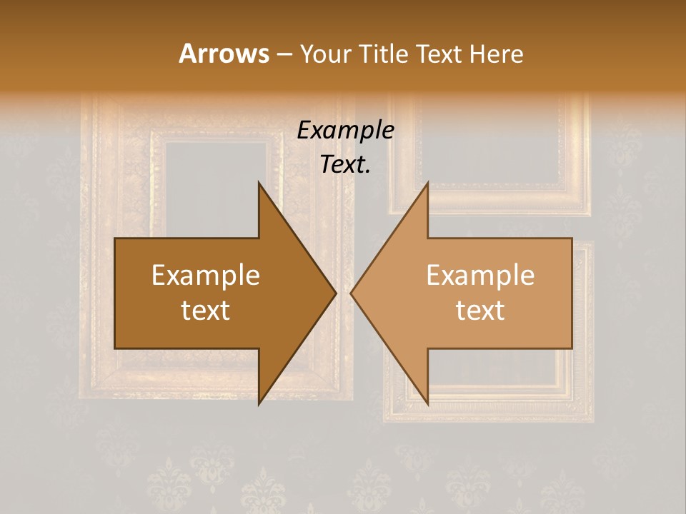 Gilded Frames PowerPoint Template