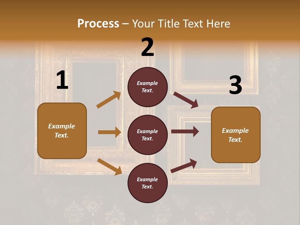 Gilded Frames PowerPoint Template