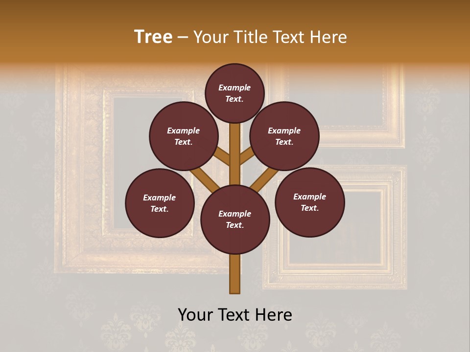 Gilded Frames PowerPoint Template