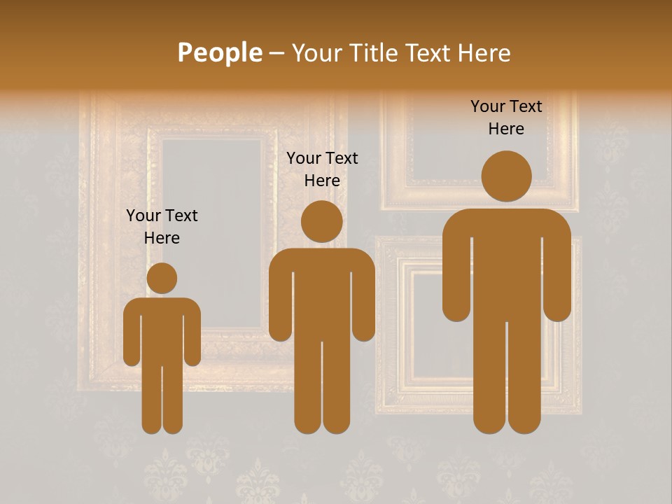 Gilded Frames PowerPoint Template