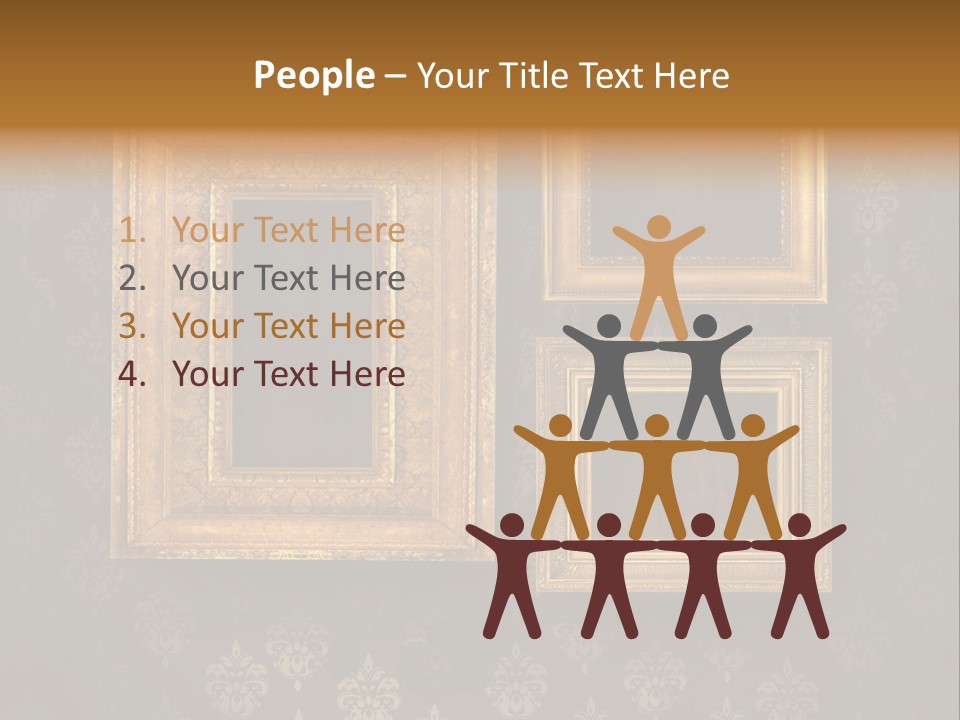 Gilded Frames PowerPoint Template