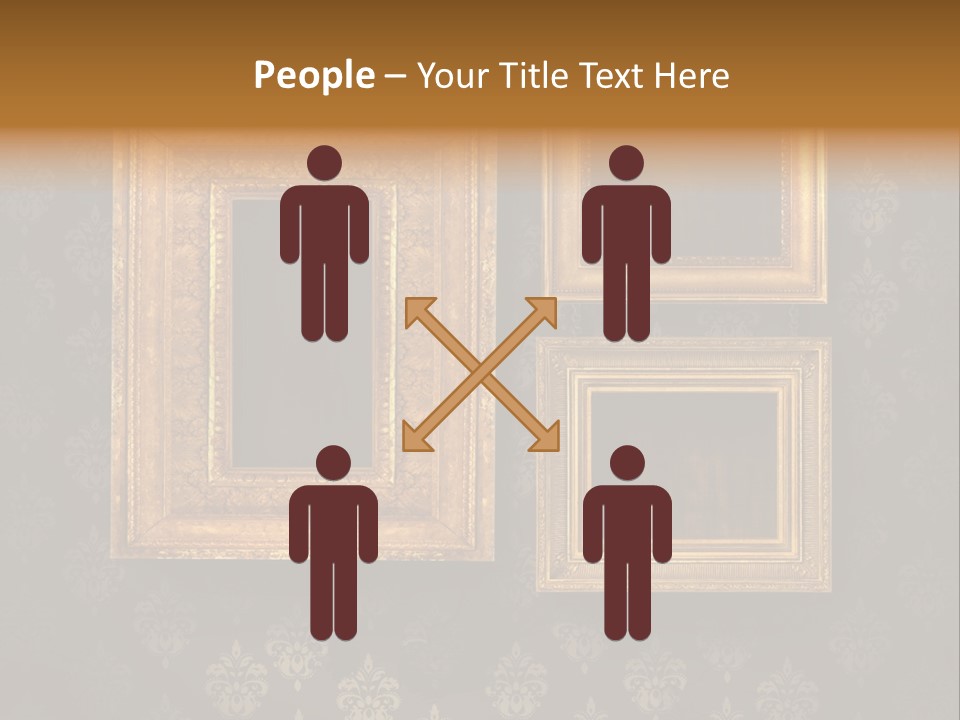 Gilded Frames PowerPoint Template