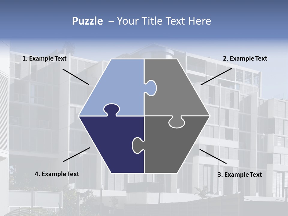 Modern Urban Apartment Building In Sydney, Australia PowerPoint Template