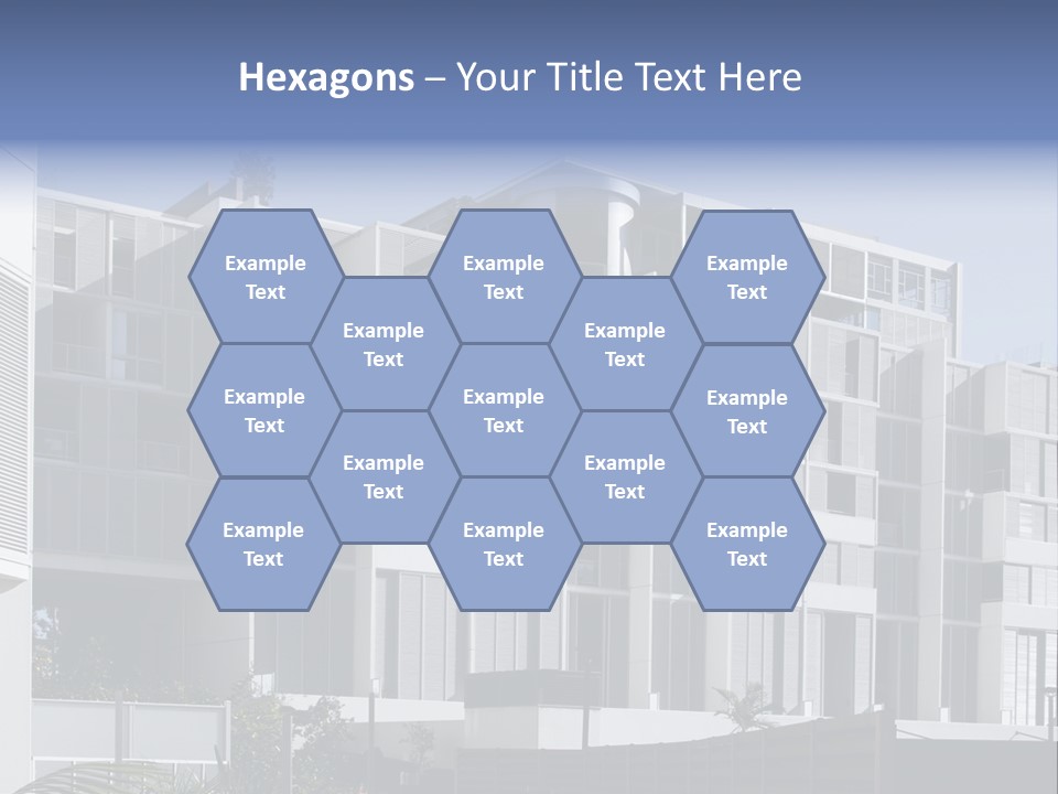 Modern Urban Apartment Building In Sydney, Australia PowerPoint Template