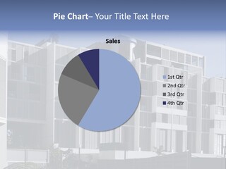 Modern Urban Apartment Building In Sydney, Australia PowerPoint Template