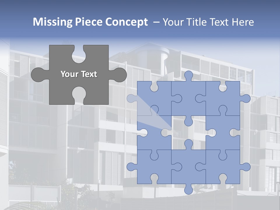 Modern Urban Apartment Building In Sydney, Australia PowerPoint Template