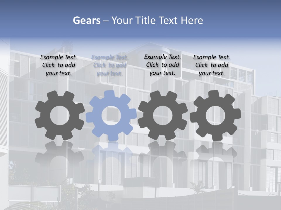 Modern Urban Apartment Building In Sydney, Australia PowerPoint Template