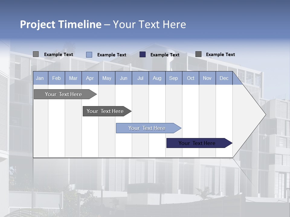 Modern Urban Apartment Building In Sydney, Australia PowerPoint Template